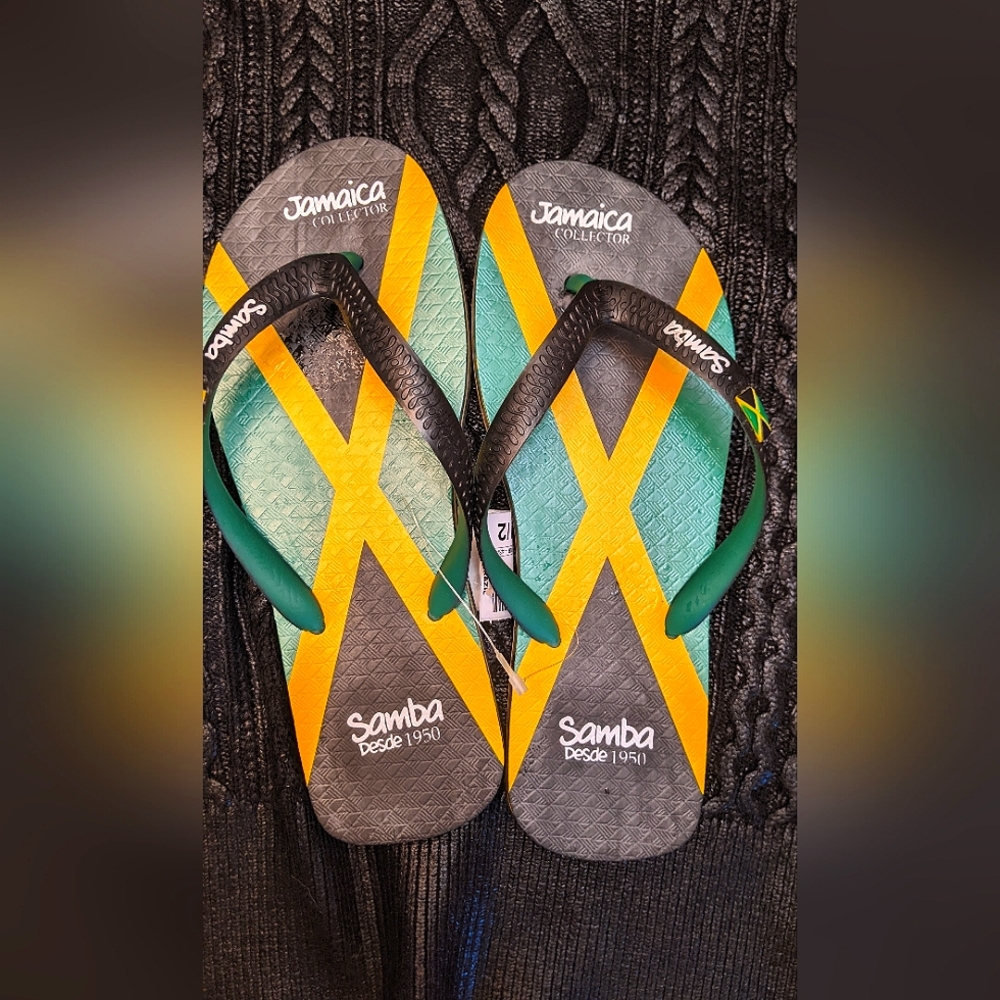 Samba Jamaica Collector Series Flip-Flops